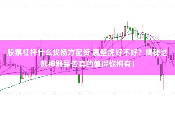 股票杠杆什么找杨方配资 赢壁虎好不好？揭秘这款神器是否真的值得你拥有！