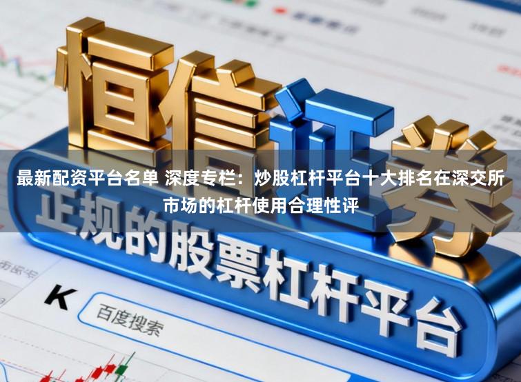 最新配资平台名单 深度专栏：炒股杠杆平台十大排名在深交所市场的杠杆使用合理性评