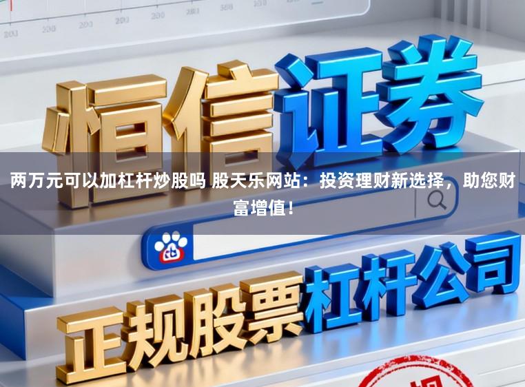 两万元可以加杠杆炒股吗 股天乐网站：投资理财新选择，助您财富增值！